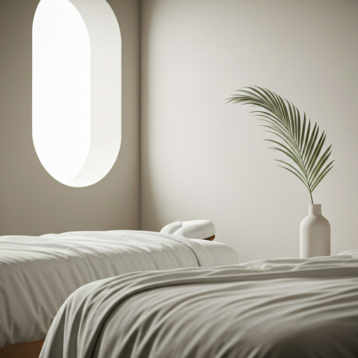 Minimalist treatment room